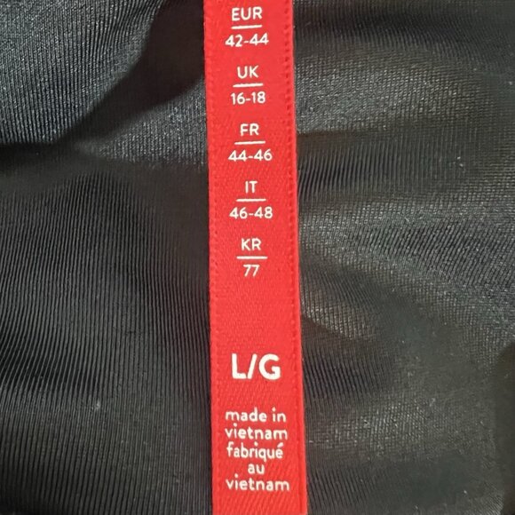 SPANX by Sara Blakely Women Velvet Leggings Large Size High Waist Black Stretch - Picture 4 of 10